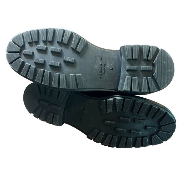 Aquatalia Liviana Hiker Boot in Black NWOB Size 6 - Picture 9 of 10